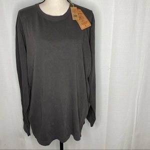US Vintage Size XL  Long Sleeve Charcol.